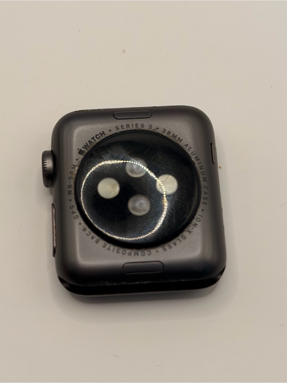 Apple Watch Series‎ 3, black, 38mm, parts not working